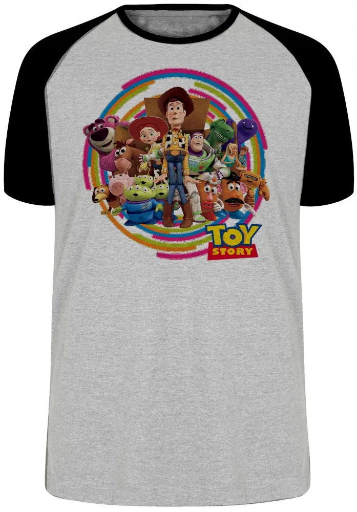 Camiseta adulto ou infantil Toy Story woody jessie buzz lightyear disney Imagem