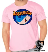 Camiseta adulto ou infantil tutubarao jabberjaw tubarão jaws hanna barbera - Foto 2