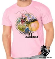 Camiseta adulto ou infantil Vagalume princesa e o sapo evangeline - Foto 2