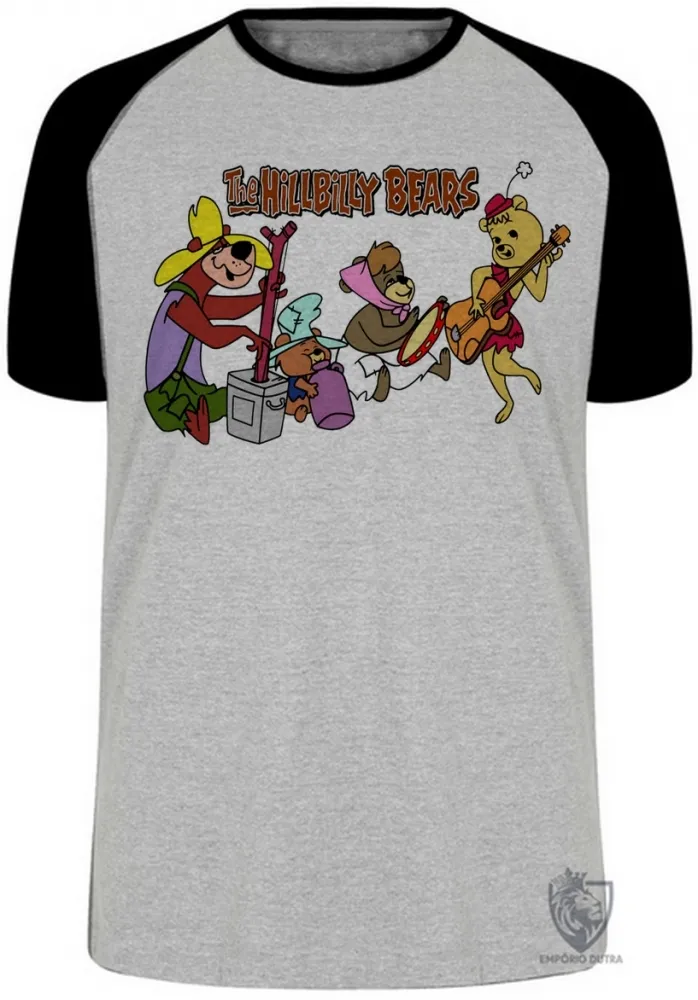 Camiseta adulto ou infantil zé buscapé familia the hillbilly bears hanna barbera Imagem