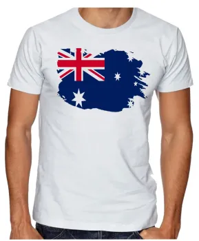 Camiseta adulto ou infantil Bandeira Austrália oceania - Foto 2