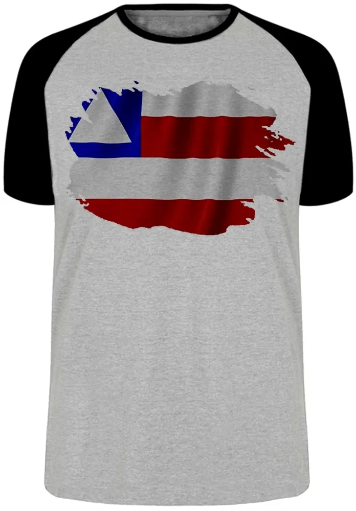 Camiseta adulto ou infantil Bandeira Estado Bahia