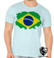 Camiseta adulto ou infantil Bandeira brasil brasileiro - Foto 5