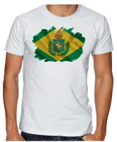 Camiseta adulto ou infantil Bandeira Brasil imperial monarquia - Foto 3