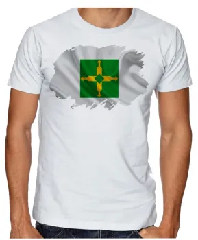 Camiseta adulto ou infantil Bandeira distrito federal - Foto 2