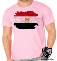Camiseta adulto ou infantil Bandeira Egito continente africa - Foto 4