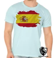 Camiseta adulto ou infantil Bandeira Espanha europa - Foto 4