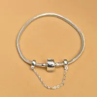 Pulseira de berloque prata alta 950 - 20 cm -  240955 - Foto 2