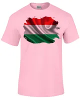 Camiseta adulto ou infantil Bandeira Hungria europa - Foto 5