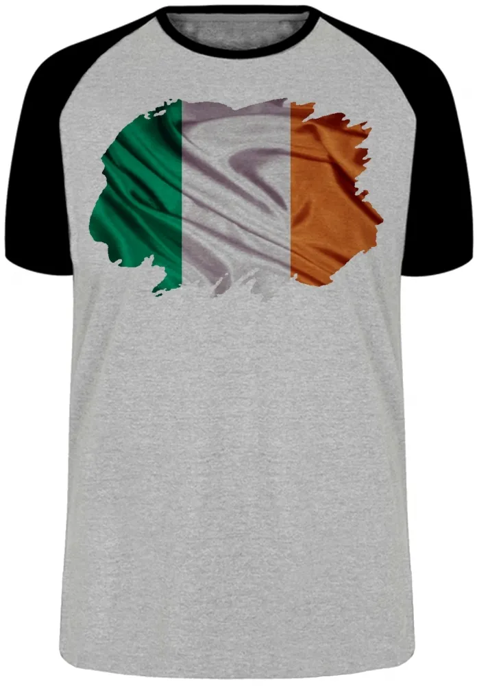 Camiseta adulto ou infantil Bandeira Irlanda reino unido
