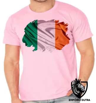 Camiseta adulto ou infantil Bandeira Irlanda reino unido - Foto 2