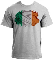 Camiseta adulto ou infantil Bandeira Irlanda reino unido - Foto 4