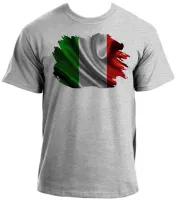Camiseta adulto ou infantil Bandeira Itália italiano europa - Foto 5