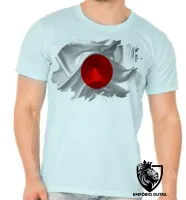 Camiseta adulto ou infantil Bandeira Japão oriental - Foto 5