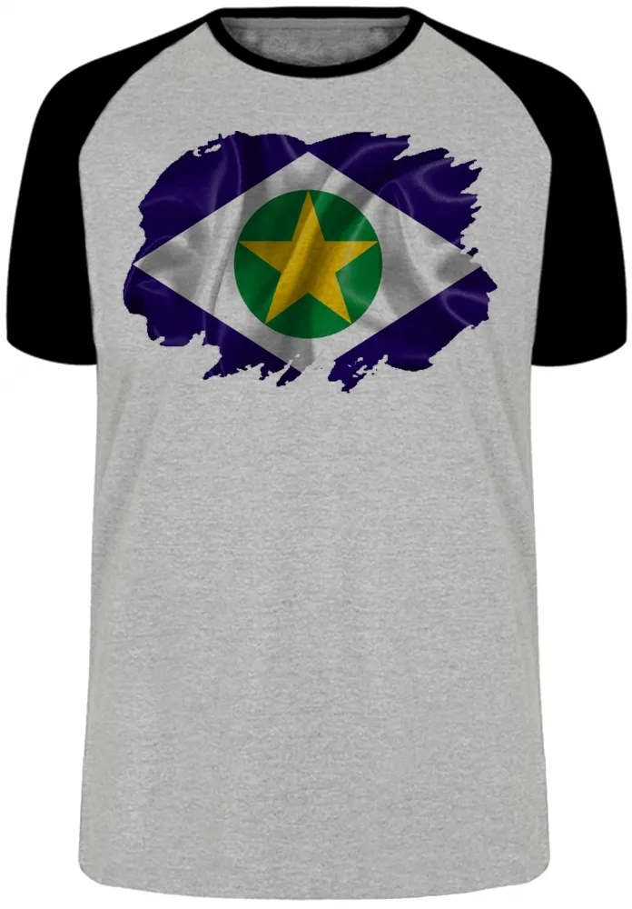 Camiseta adulto ou infantil Bandeira mato grosso Imagem