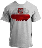 Camiseta adulto ou infantil Bandeira Polônia - Foto 4