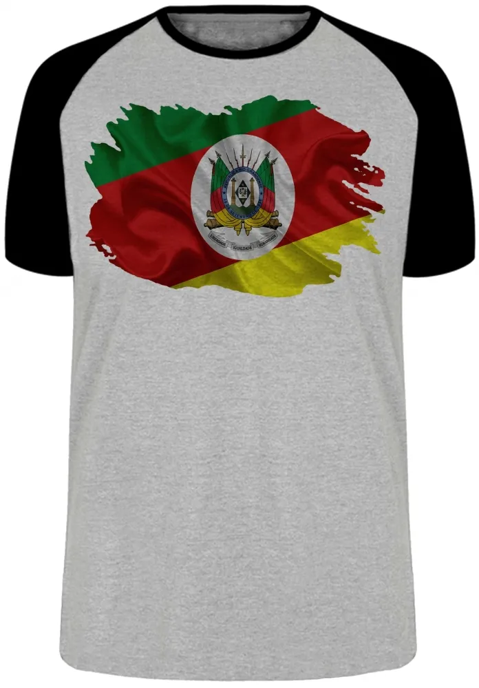 Camiseta adulto ou infantil Bandeira Rio grande do sul Imagem