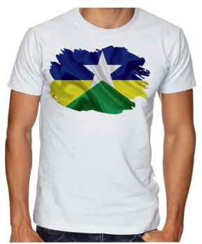Camiseta adulto ou infantil Bandeira Rondônia - Foto 2