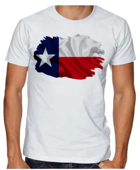 Camiseta adulto ou infantil Bandeira texas estados unidos - Foto 2