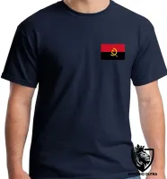 Camiseta adulto ou infantil Bandeira angola africa - Foto 4