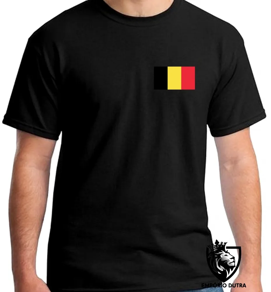 Camiseta adulto ou infantil Bélgica europa Imagem