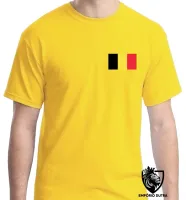 Camiseta adulto ou infantil Bélgica europa - Foto 2