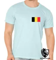 Camiseta adulto ou infantil Bélgica europa - Foto 9