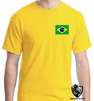 Camiseta adulto ou infantil brasil brasileiro - Foto 2