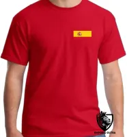 Camiseta adulto ou infantil Bandeira Espanha europa - Foto 7