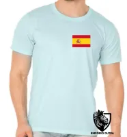 Camiseta adulto ou infantil Bandeira Espanha europa - Foto 9