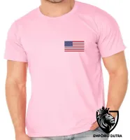 Camiseta adulto ou infantil Bandeira Estados unidos america - Foto 6