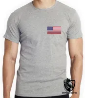 Camiseta adulto ou infantil Bandeira Estados unidos america - Foto 8
