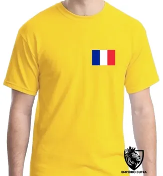 Camiseta adulto ou infantil França europa - Foto 2