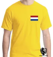 Camiseta adulto ou infantil Bandeira Holanda netherlands - Foto 2