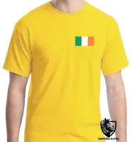 Camiseta adulto ou infantil bandeira Irlanda reino unido - Foto 2