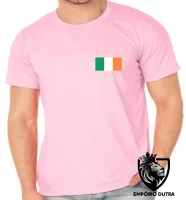 Camiseta adulto ou infantil bandeira Irlanda reino unido - Foto 6