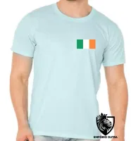 Camiseta adulto ou infantil bandeira Irlanda reino unido - Foto 9