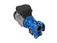 Motoredutor WCG01 com Motor de 0,16cv e 58rpm Weg Cestari Trifásico 1:30 FCJ - Foto 2