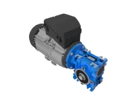 Motoredutor WCG01 com Motor de 0,16cv e 58rpm Weg Cestari Trifásico 1:30 NAJ - Foto 2