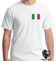 Camiseta adulto ou infantil Bandeira Itália italiano europa - Foto 5