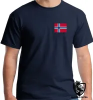 Camiseta adulto ou infantil Bandeira Noruega escandinavo - Foto 3