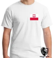 Camiseta adulto ou infantil Bandeira Polônia - Foto 5