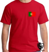 Camiseta adulto ou infantil Bandeira Portugal - Foto 7
