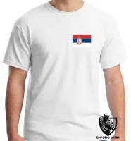 Camiseta adulto ou infantil Bandeira SÉRVIA País nos Balcãs - Foto 5