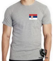 Camiseta adulto ou infantil Bandeira SÉRVIA País nos Balcãs - Foto 8