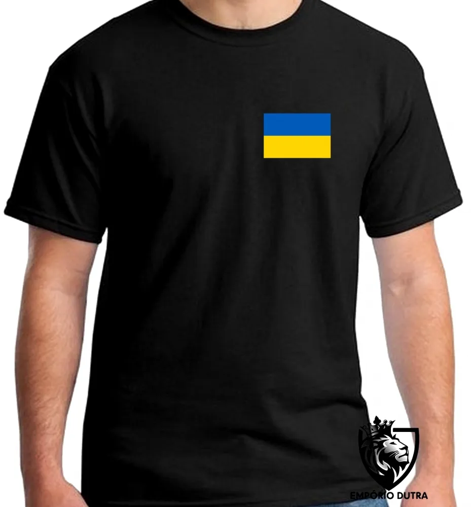 Camiseta adulto ou infantil Ucrânia europa