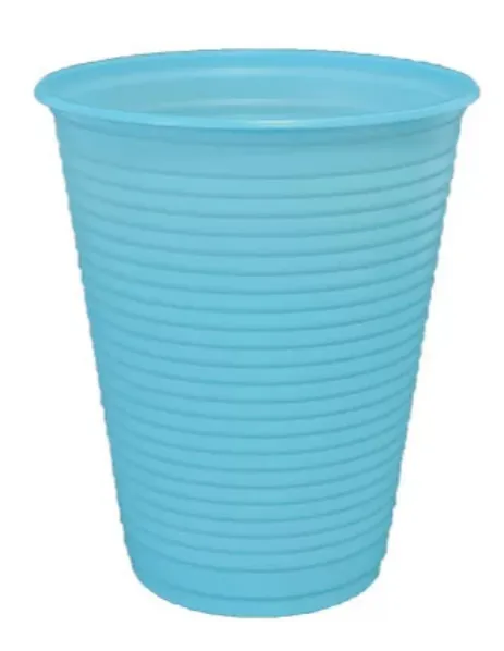 Copo Plástico Azul Claro 200ml Bellocopo  C/50