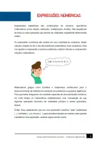 375 - Matemática - Expressões Numéricas - 6º ano - PDF com 4 páginas - Foto 2
