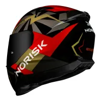 CAPACETE NORISK RAZOR GOODSPEED VERMELHO - Foto 4
