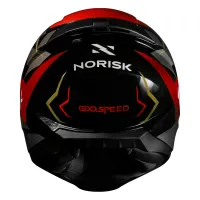 CAPACETE NORISK RAZOR GOODSPEED VERMELHO - Foto 6